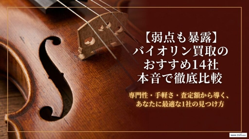 バイオリン 買取 おすすめ