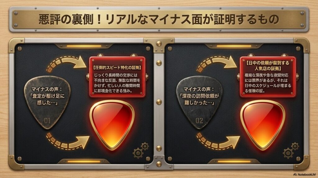 悪評の裏側について