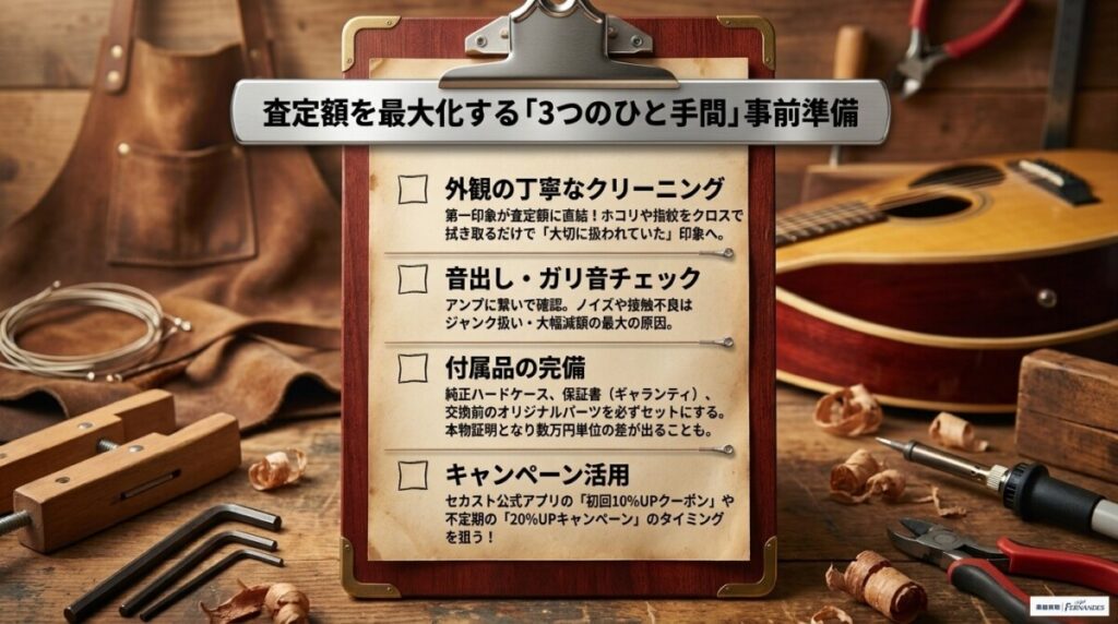 査定額を最大化する｢3つのひと手間｣