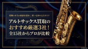 アルト サックス 買取 おすすめ