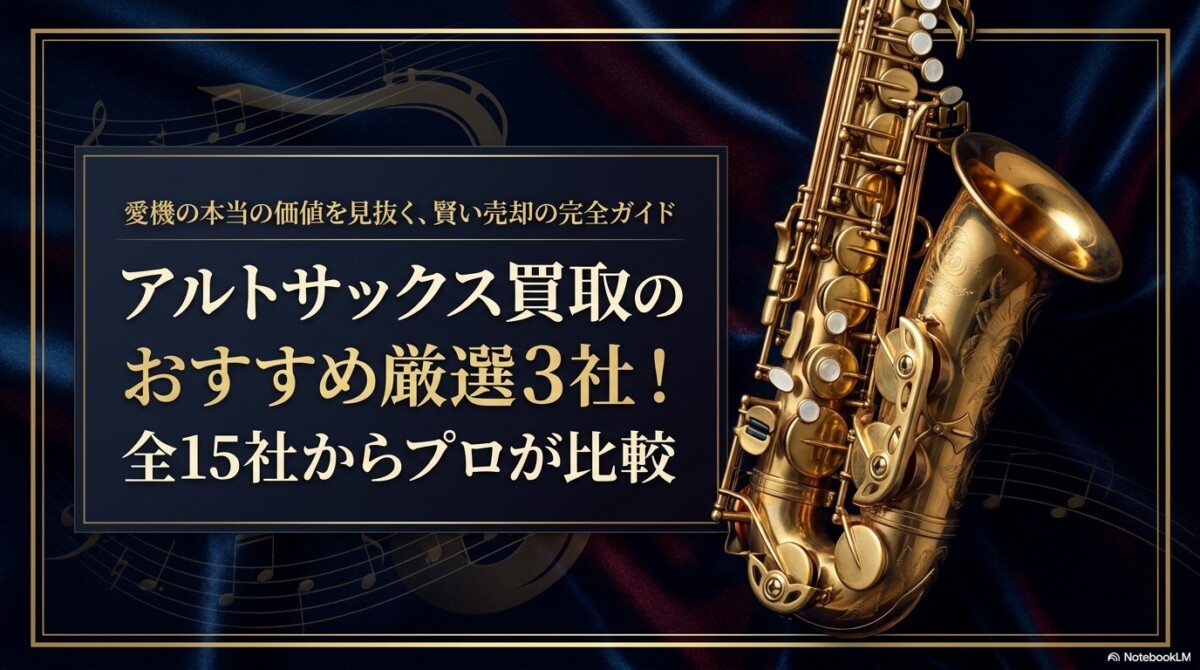 アルト サックス 買取 おすすめ