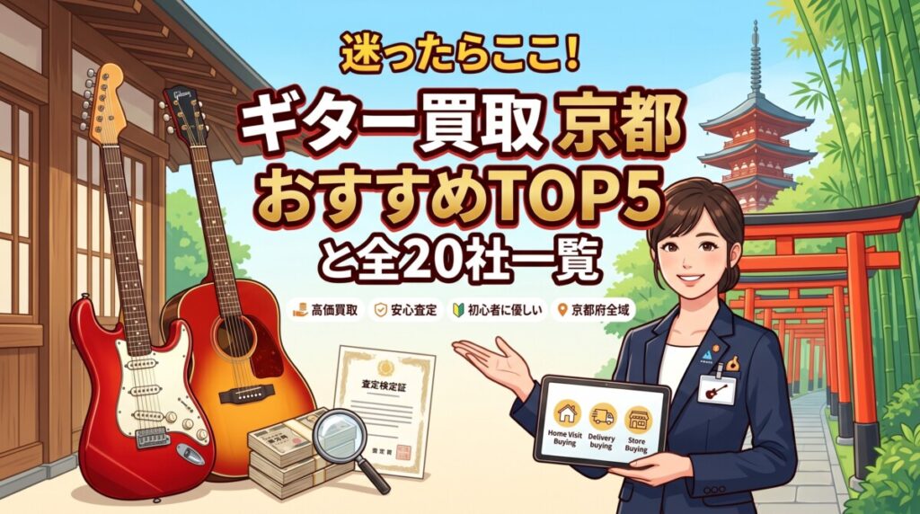 ギター買取 京都 おすすめ