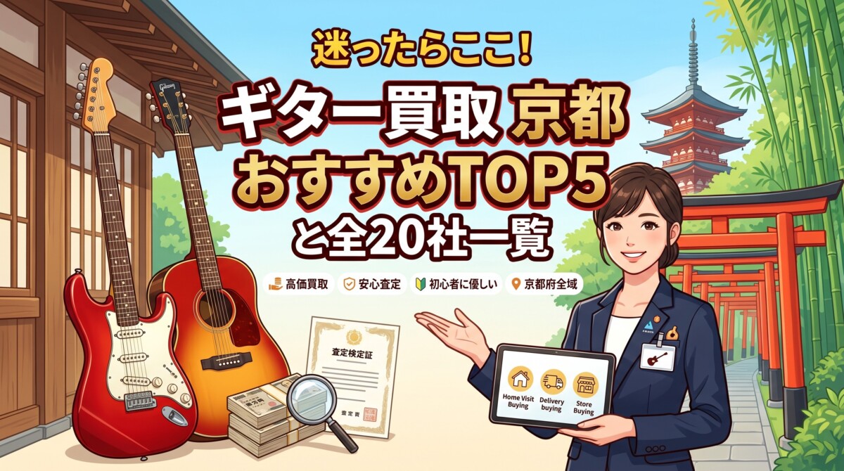ギター買取 京都 おすすめ