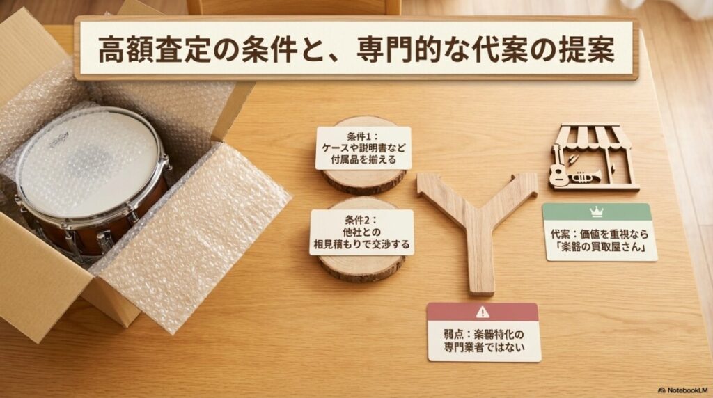 福ちゃんの弱点判明?高額査定を狙うための条件と、専門的な代案の提案