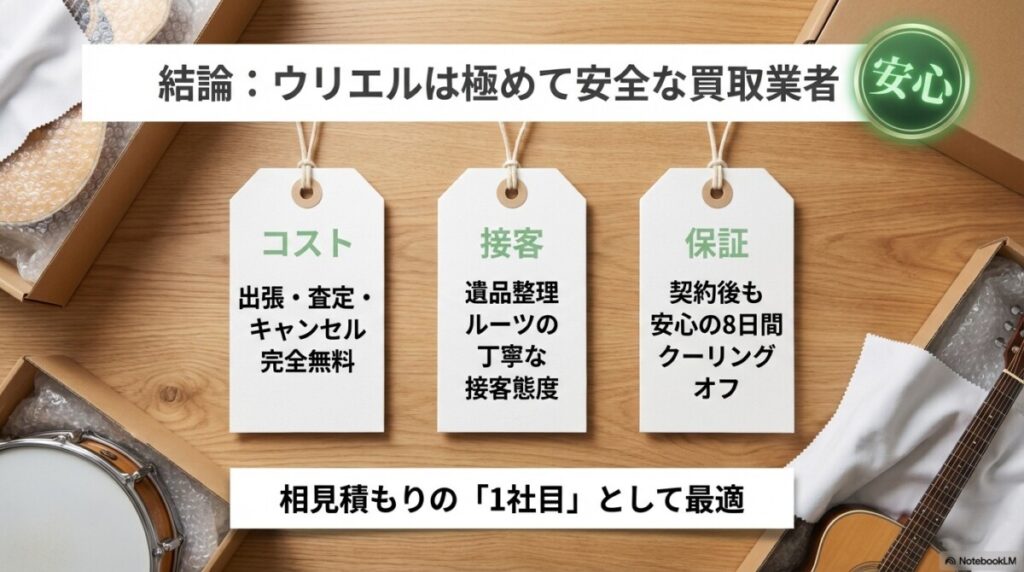 【結論】ウリエル楽器買取の評判は最悪？口コミデータから判明したリアルな実態とは