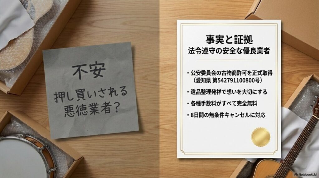 ウリエルの楽器買取は悪徳業者？出張買取の実態と結論