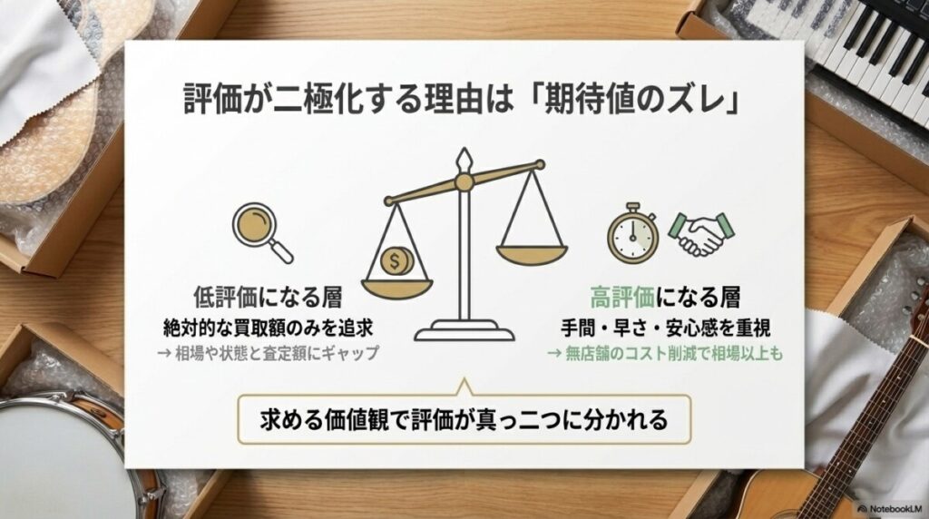 ヒカカク等の低評価口コミから紐解く！評価が極端に割れる理由の深堀り考察