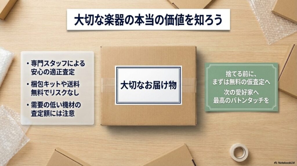 まとめ：OTORAKUの評判は上々！大切な楽器の本当の価値を無料査定で確かめよう