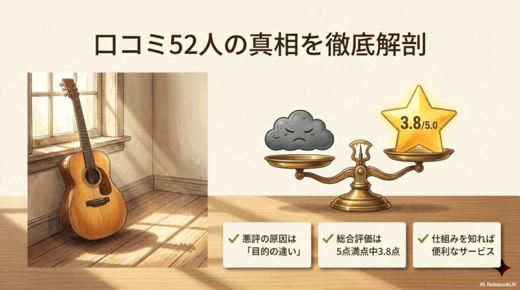 楽器買取アローズの評判はひどい？52人の口コミから見えた真相