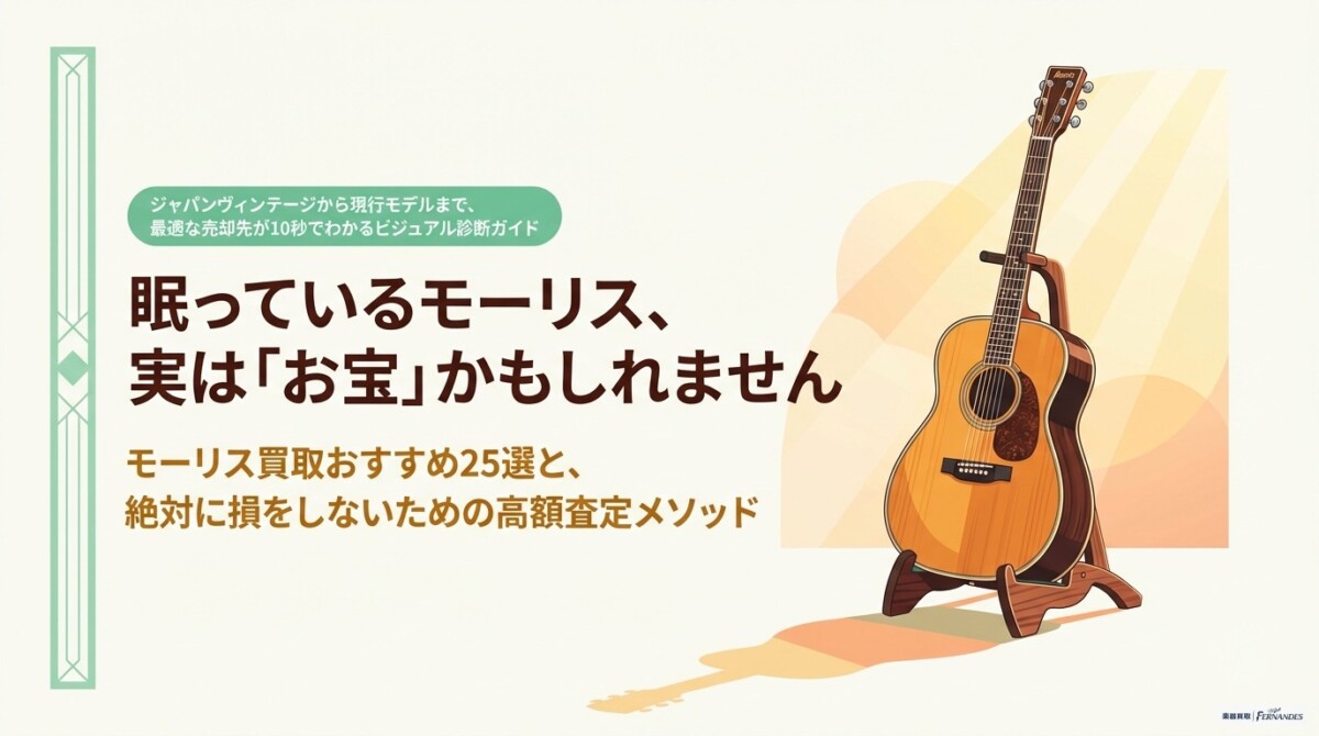モーリス 買取 おすすめ25選！高額査定が狙えるTop3を厳選　アイキャッチ画像