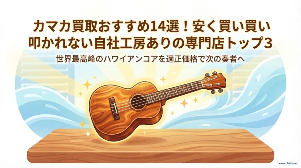 カマカ買取おすすめ14選！安く買い叩かれない自社工房ありの専門店トップ3　アイキャッチ