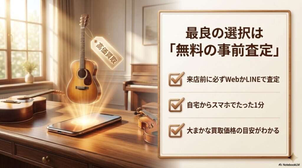 多くの店舗が「事前予約制」!無駄足を防ぐための事前査定