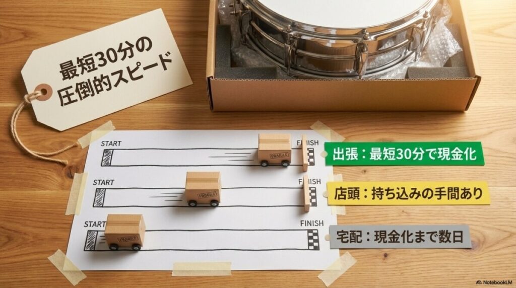 楽器の買取屋さん 名古屋守山店 レビュー【対応スピード編】最短30分は本当?