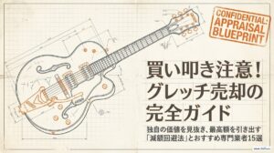 買い叩き注意！グレッチ買取おすすめ専門業者15選と減額回避法のアイキャッチ