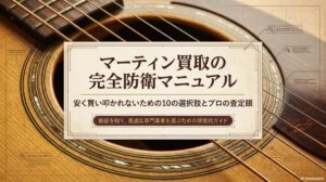 マーティン買取おすすめ10選！安く買い叩かれない防衛マニュアルのアイキャッチ