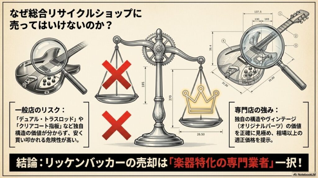 リッケンバッカー買取おすすめ5選！最高値がわかる専門業者を厳選