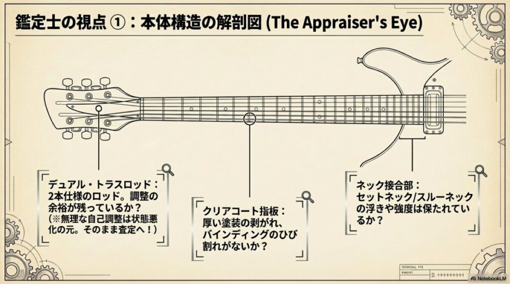 専門店はここを見る！リッケンバッカー特有の査定基準と高額評価のポイント
