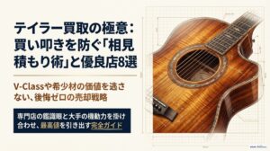 テイラー買取おすすめ8選！買い叩きを防ぐ相見積もり術と優良店のアイキャッチ