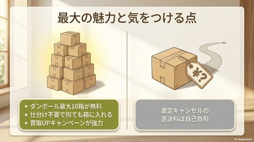 楽器買取アローズのメリットとデメリット：ダンボール最大10箱無料の利便性とは？