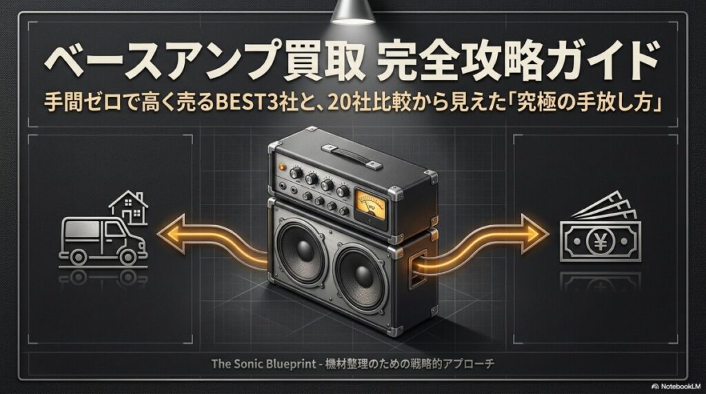 ベースアンプ 買取 おすすめ20社比較！手間ゼロで高く売るBEST3のアイキャッチ