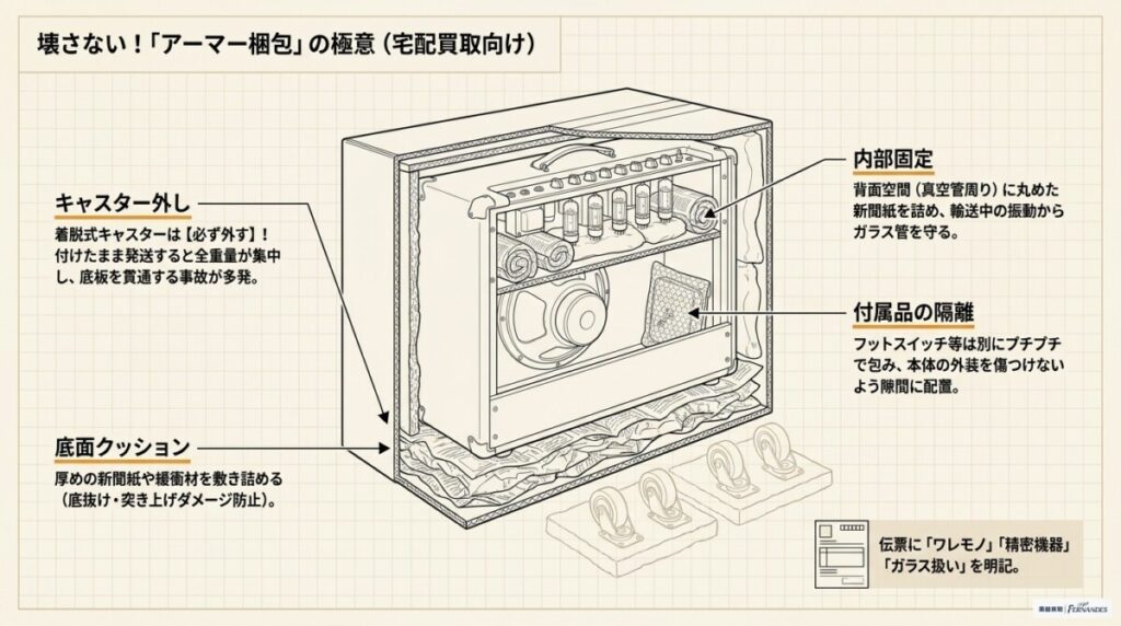 メサブギーを1円でも高く売るための梱包・発送のコツ