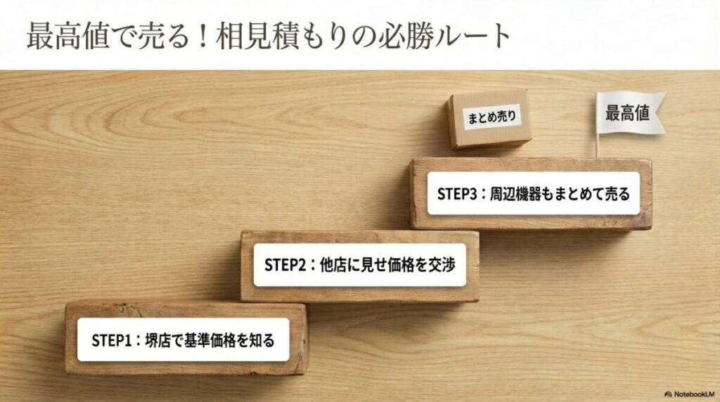 最高値で売るための賢い活用術!堺市エリアでの相見積もりルート