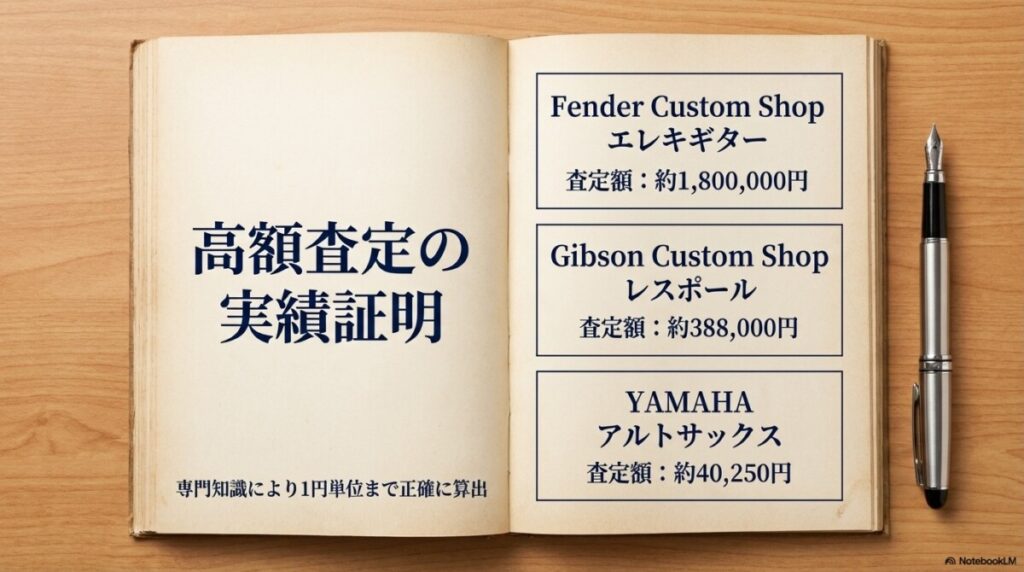 楽器の買取屋さん 富士津田店の買取実績と高額査定事例
