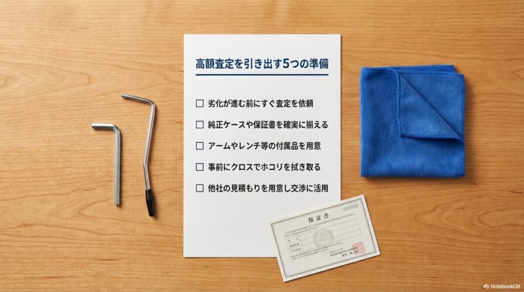 楽器の買取屋さん 富士津田店で1円でも高く高額査定を狙う5つのコツ