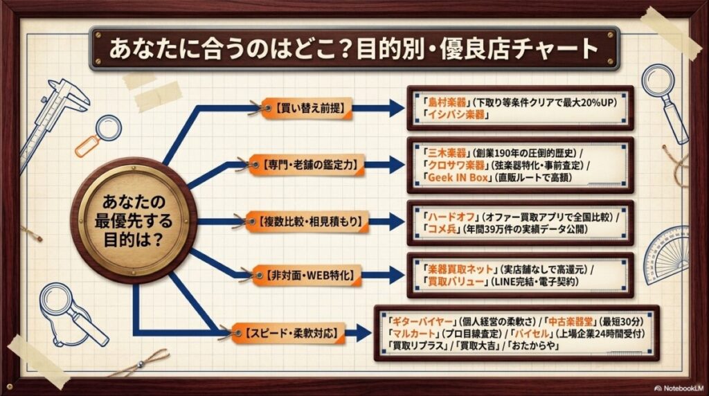 まだある！大阪のギター買取おすすめ17選を徹底比較【高価査定・無料出張】