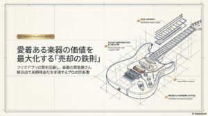 楽器の買取屋さんの横浜店をレビュー！口コミ15選とフリマで損しない鉄則