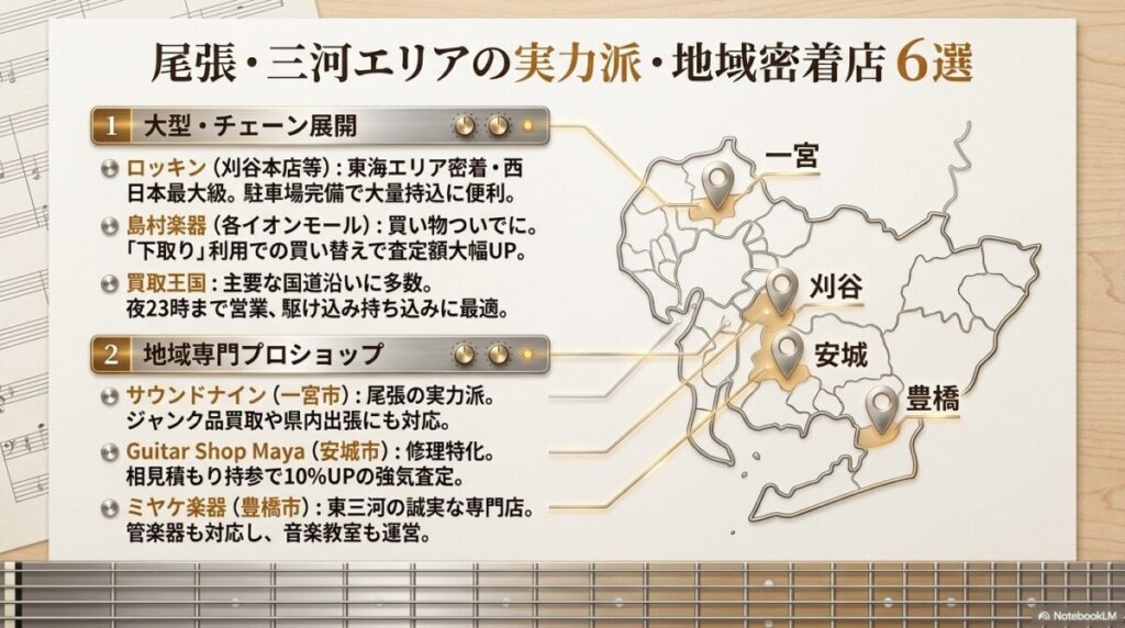 尾張・三河エリアの地域密着店6選（一宮・安城・豊橋など）