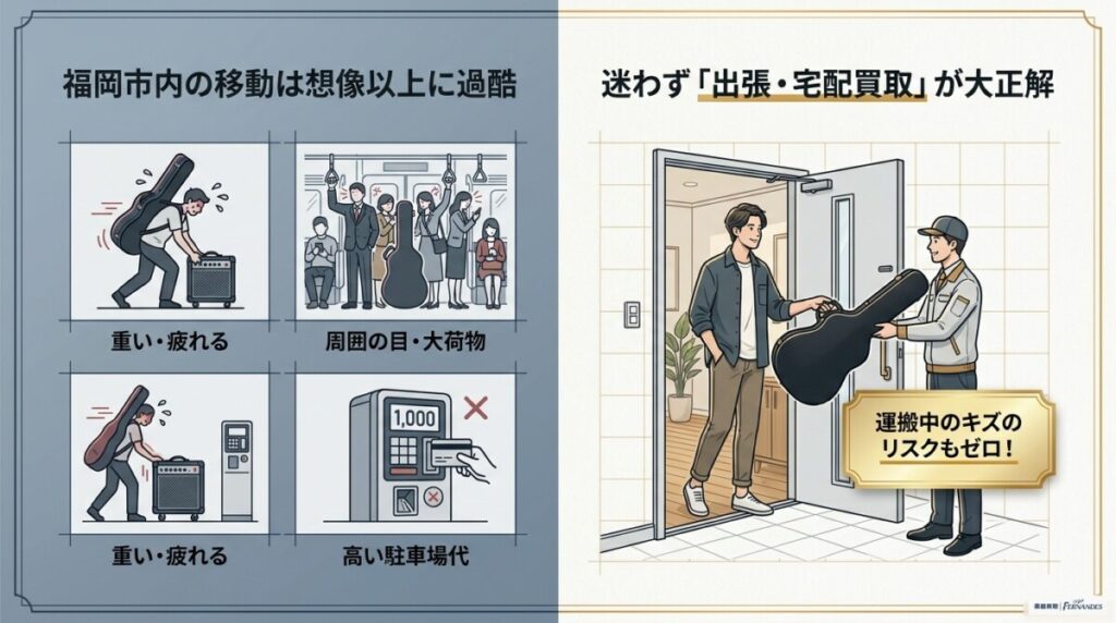 【プロ厳選】福岡のギター買取おすすめトップ3！全18社から比較