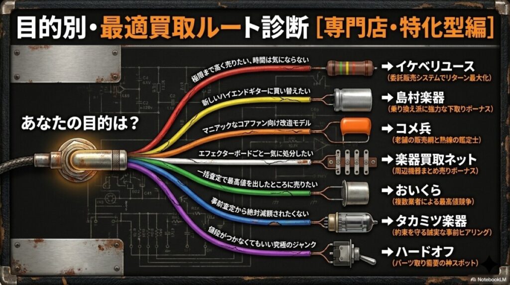 改造ギター買取おすすめ残り15社の詳細解説!リペア体制と専門査定士の有無で徹底検証