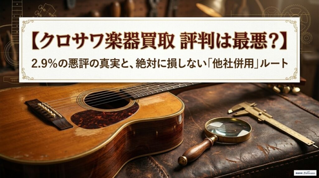 クロサワ楽器買取 評判