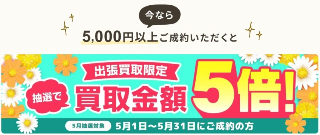 バイセル キャンペーン
